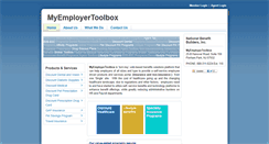 Desktop Screenshot of myemployertoolbox.com
