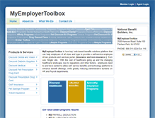Tablet Screenshot of myemployertoolbox.com